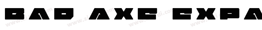 Bad Axe Expanded Exp字体转换